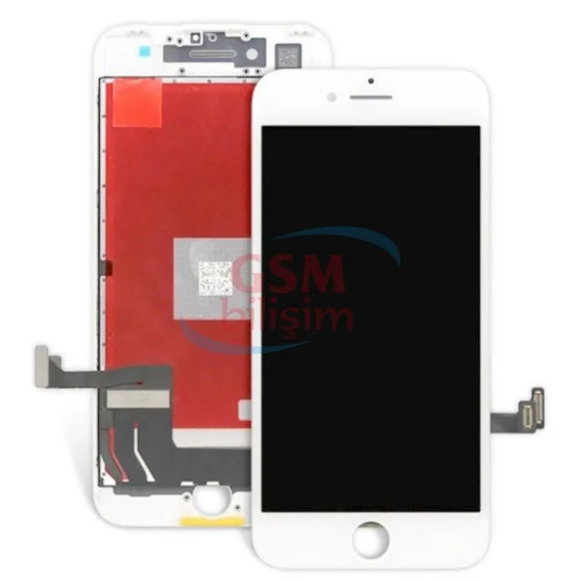 iPhone 8 Plus Lcd Ekran Beyaz (Orijinal)(Revize)
