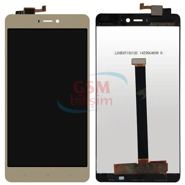 Xiaomi Mi 4S Lcd Ekran Gold (Orijinal)