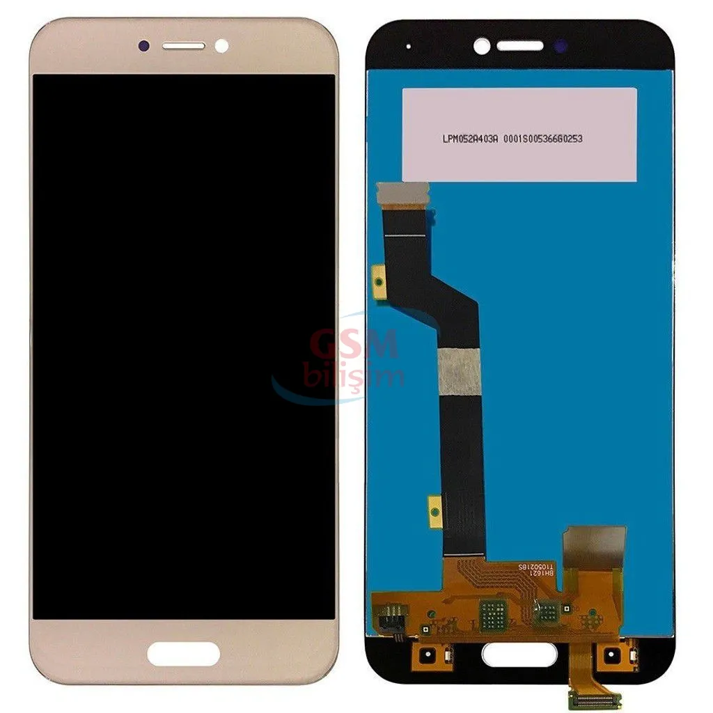 Xiaomi Mi 5C Lcd Ekran Beyaz (Orijinal)(Revize)