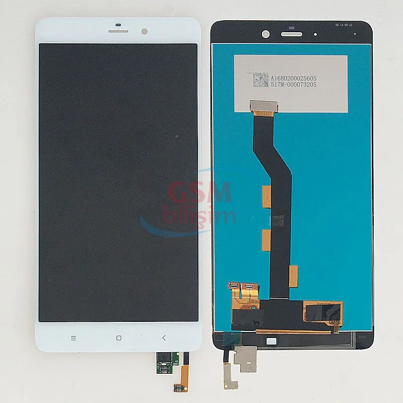 Xiaomi Mi Note Pro Lcd Ekran Beyaz (Orijinal)