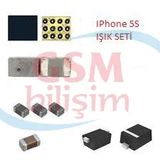iPhone 5 / 5S / 5c Işık Seti Diod+Bobin+Sigorta+Capasitor