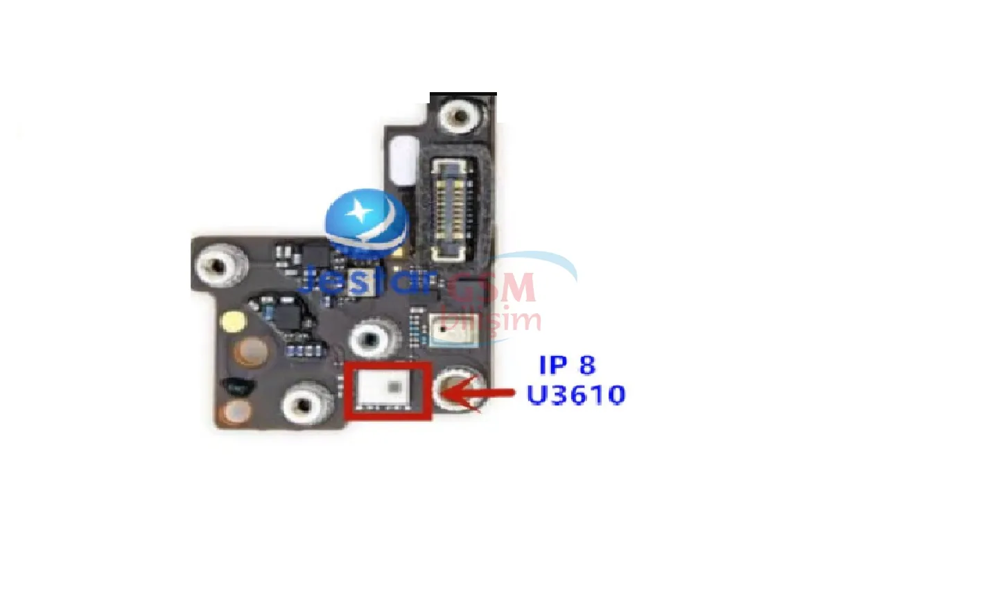 iPhone 8 / 8 Plus Compass Gravity Entegresi U3610