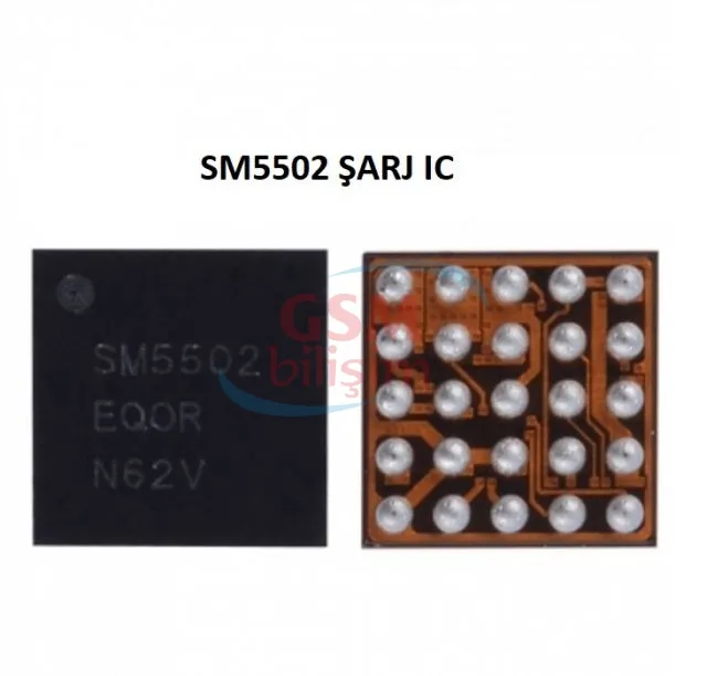SM5502 Şarj Entegresi (Samsung Grand Prime / A5 / Mega / S3)