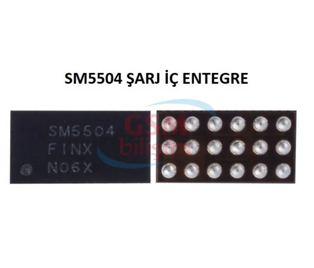 SM5504 Şarj Entegresi (Samsung J3 2016 / Core Prime / Grand Prime Neo)