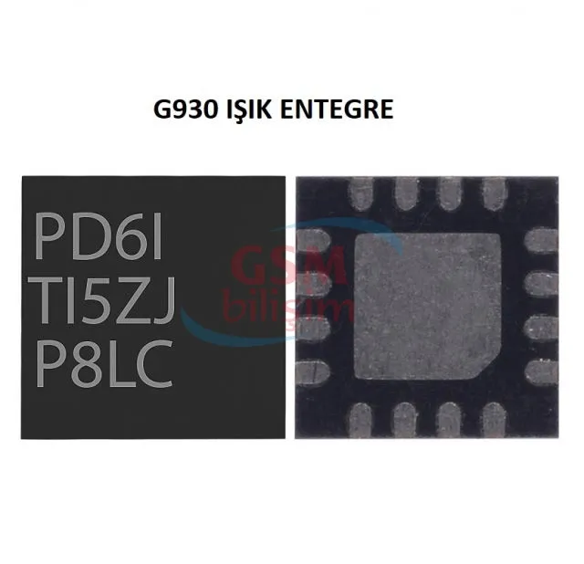 PD6I TI5ZJ P8LC Işık Entegresi (Samsung S6 / Note 4)