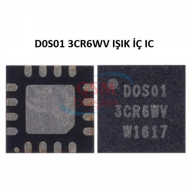 DOS01 3CR6WV W1617 Işık Entegresi (Samsung J1 2016 / J3)