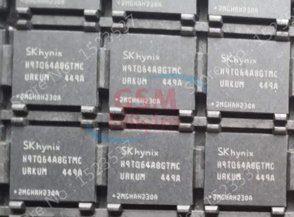 H9TQ64A8GTMCUR-KUM Emmc Entegresi 8GB
