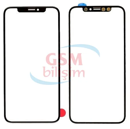 iPhone X Dokunmatik Camı Siyah (OCAlı)