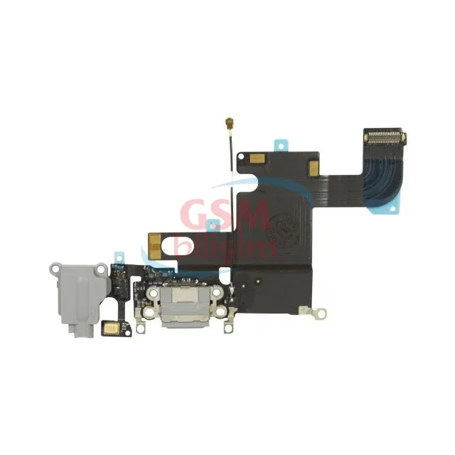 iPhone 6 Şarj Soketi Filmli Siyah