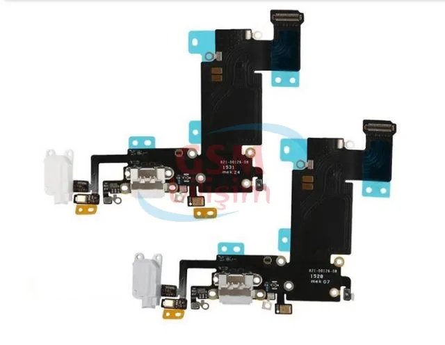 iPhone 6S Plus Şarj Soketi Filmli Siyah