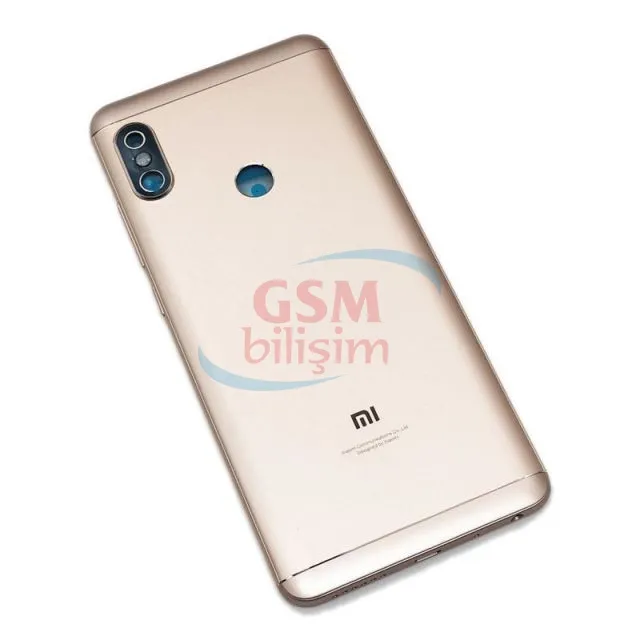 Xiaomi Redmi Note 5 Pro Arka Kapak Batarya Kapağı Metal Gold
