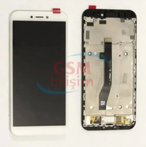 General Mobile GM8 Go Lcd Ekran Beyaz (Çıtalı)