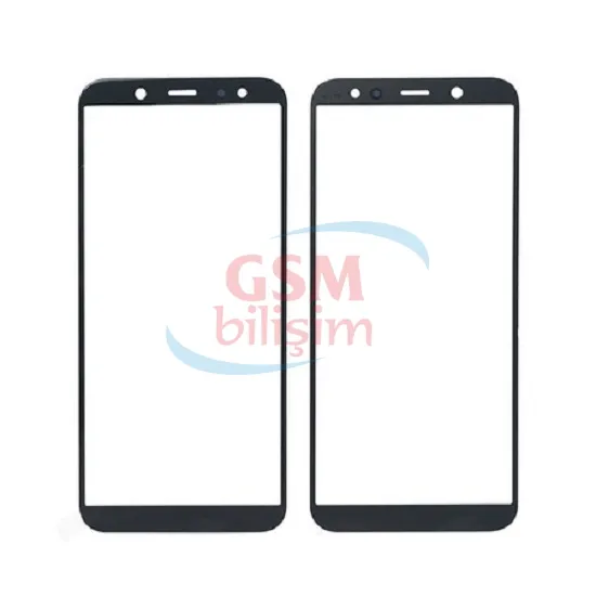 Samsung A6 Plus Dokunmatik Camı Siyah