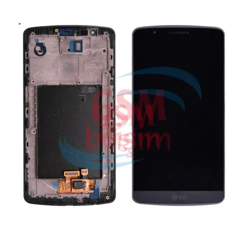 Lg G3 Lcd Ekran Siyah (Çıtalı)(Revize)