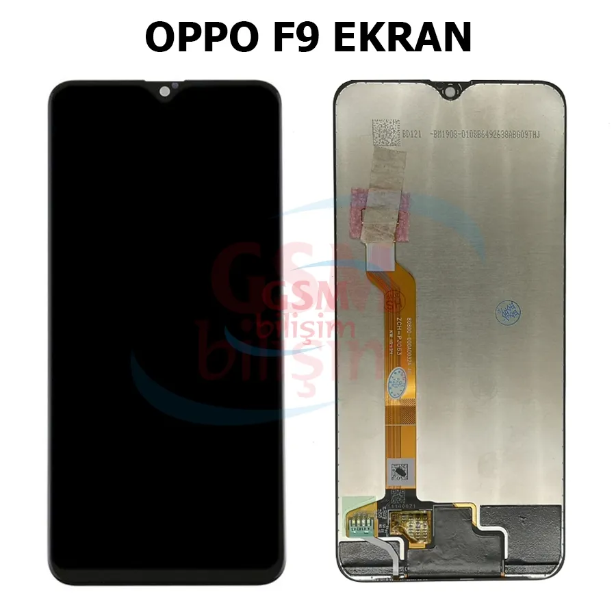 Oppo F9 Lcd Ekran Siyah (Orijinal)