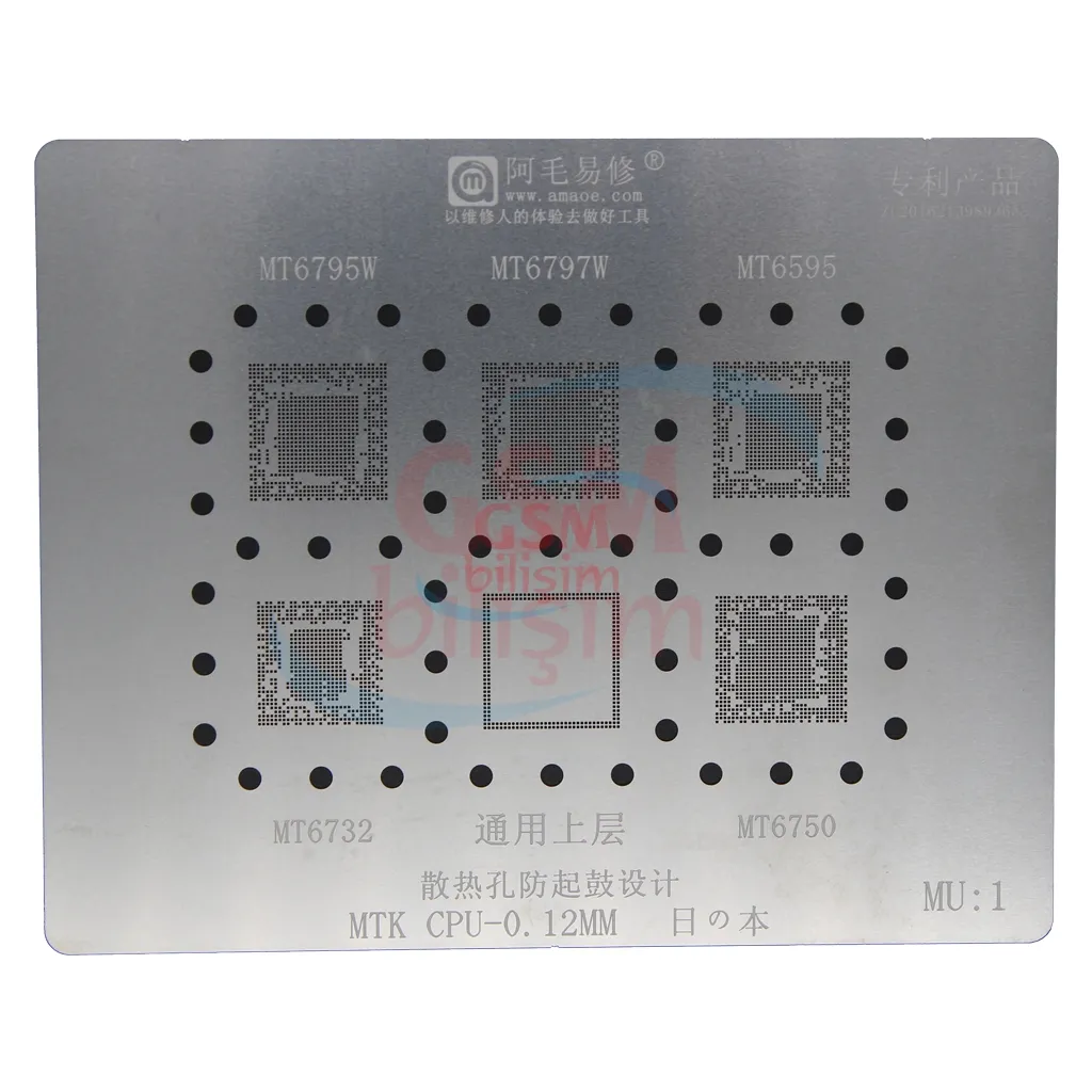 Amaoe Mt6795W / 6797W / 6595 / 6732 /6750 Entegre Kalıbı