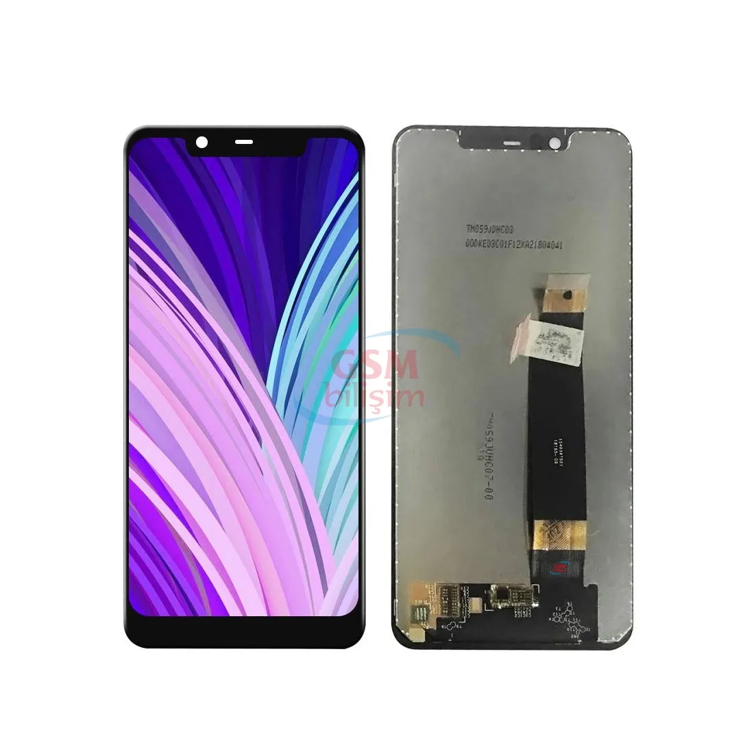 Nokia 5.1 Plus Lcd Ekran Siyah (TA-1120)