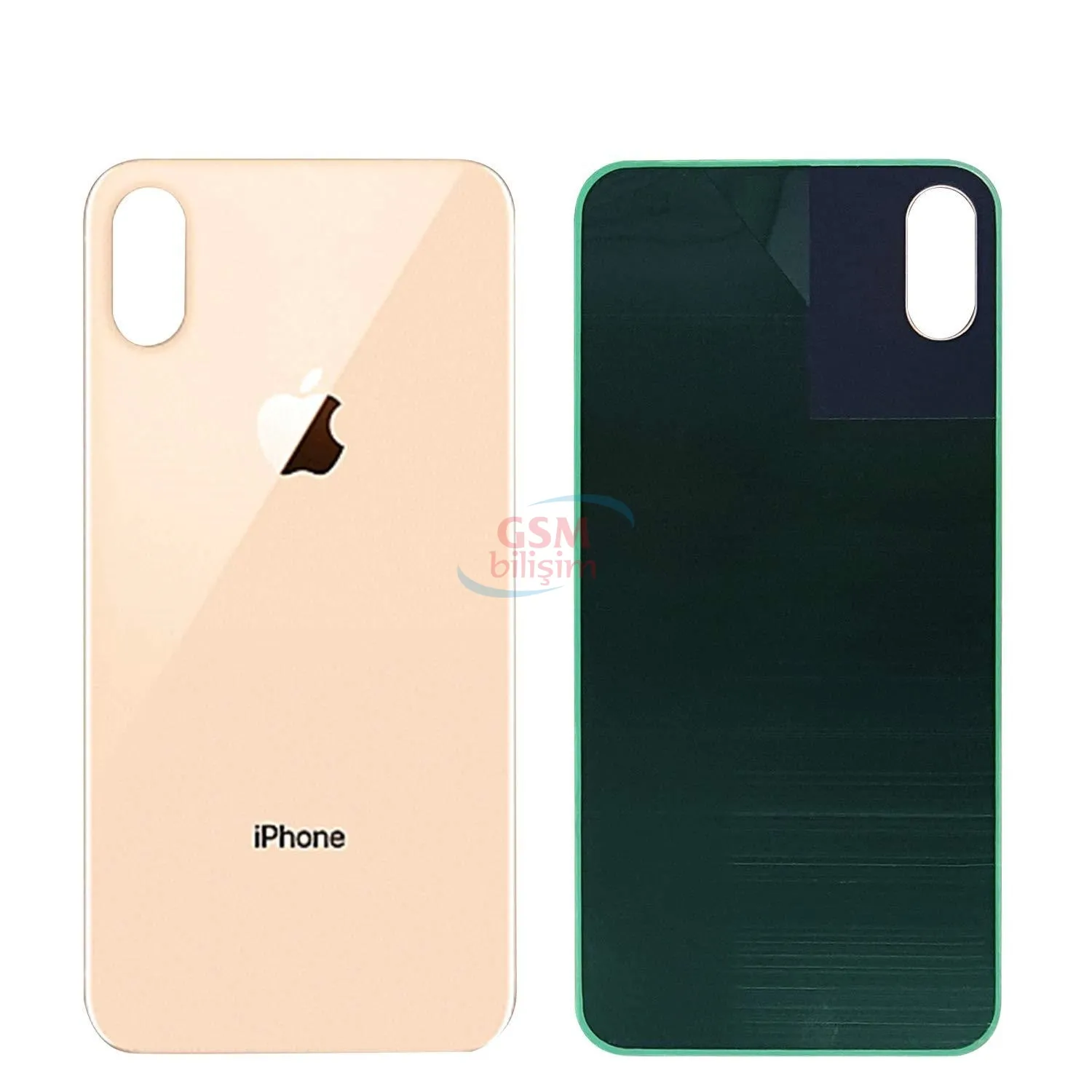 iPhone XS Arka Kapak Gold
