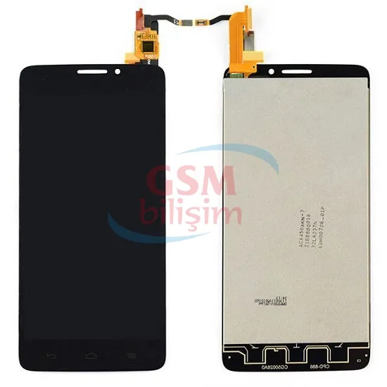 Alcatel İdol X Lcd Ekran Siyah (OT-6040)