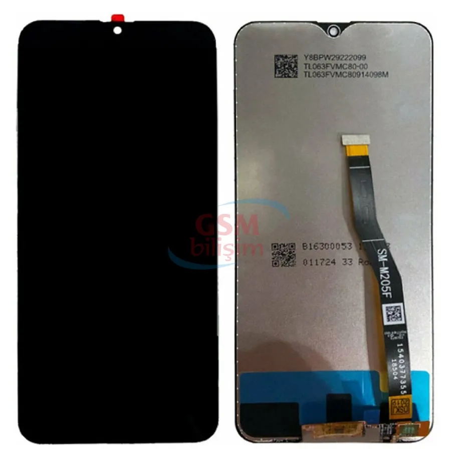 Samsung M20 Lcd Ekran Siyah (H.K.)