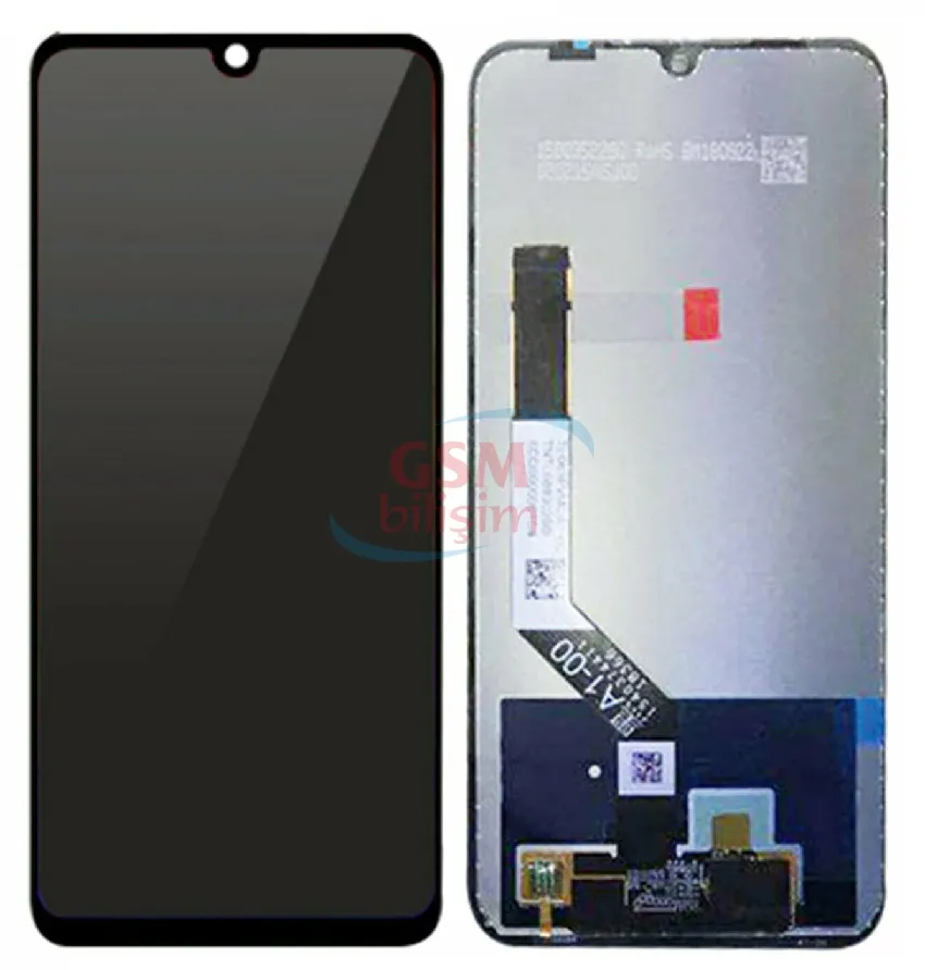 Xiaomi Redmi Note 7 Lcd Ekran Siyah (Orijinal)(Servis)