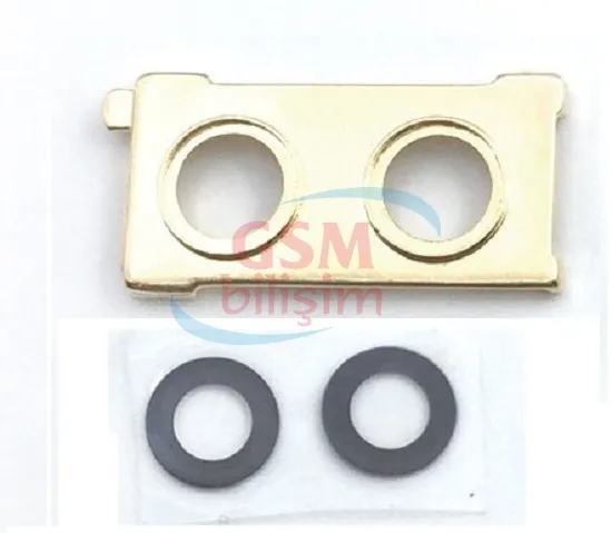 Xiaomi Mi 6 Kamera Lensi Gold (Metal Çerçeveli)