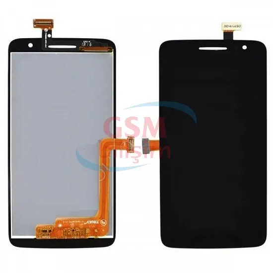 Alcatel OneTouch Scribe Lcd Ekran Siyah (8008)(Çıtalı)