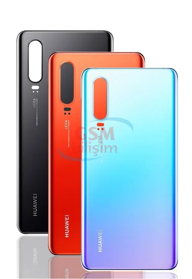 Huawei P30 Arka Kapak Batarya Kapağı AuroraBlue