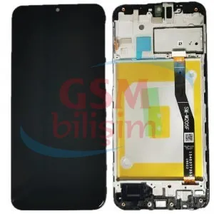 Samsung M20 Lcd Ekran Siyah (Çıtalı)(Orijinal)(Servis)
