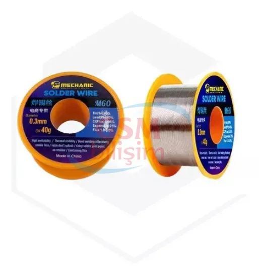 Mechanic DS6 Lehim Teli 0.3mm X 40gr