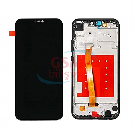 Huawei P20 Lite Lcd Ekran Siyah (Çıtalı)