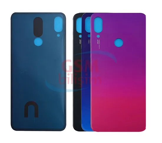 Xiaomi Redmi Note 7 Arka Kapak Batarya Kapağı NebulaKırmızı