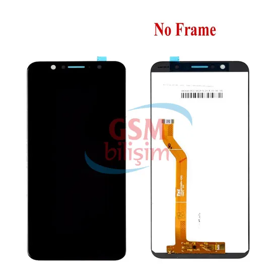 Asus Zenfone Max Plus M1 Lcd Ekran Siyah (ZB570TL)
