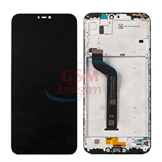 Xiaomi Mi A2 Lite Lcd Ekran Siyah (Çıtalı)(Orijinal)