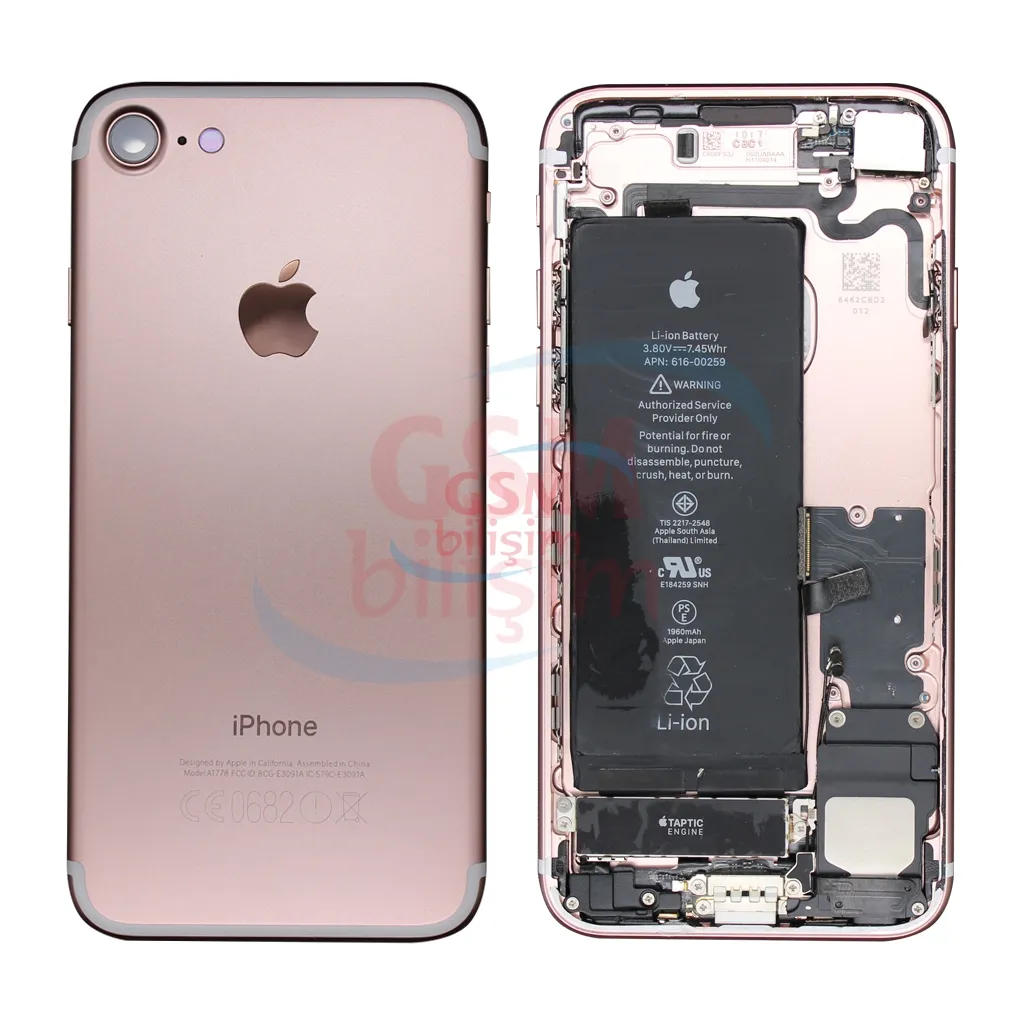 iPhone 7 Kasa RoseGold (Çıkma)(Orijinal)