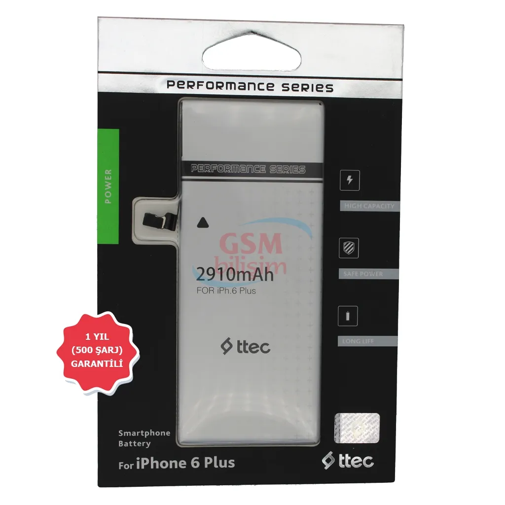 Ttec iPhone 6 Plus Pil Batarya 3500mAh (2BTP137)