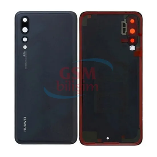 Huawei P20 Pro Arka Kapak Batarya Kapağı Siyah