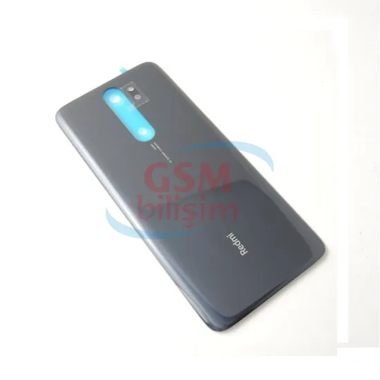 Xiaomi Redmi Note 8 Pro Arka Kapak Batarya Kapağı Siyah