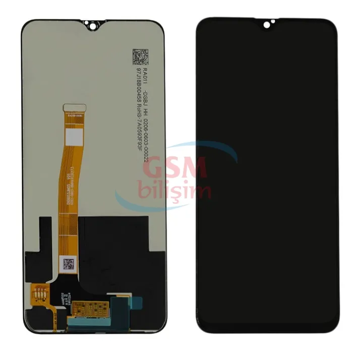 Realme 5 Pro Lcd Ekran Siyah (Orijinal)