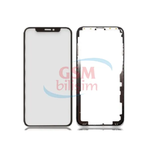 iPhone 11 Pro Max Dokunmatik Camı Siyah (OCAlı)
