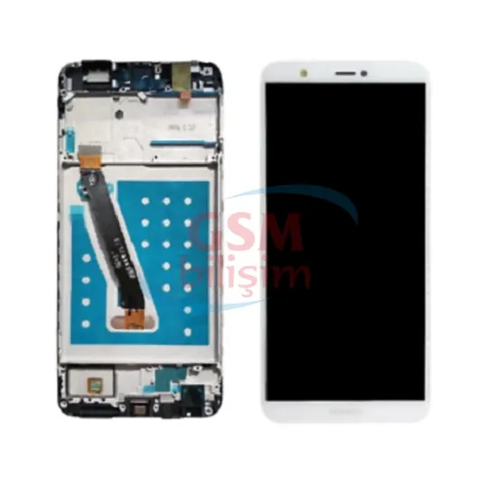 Huawei PSmart Lcd Ekran Beyaz (Çıtalı)(Orijinal)(Revize)