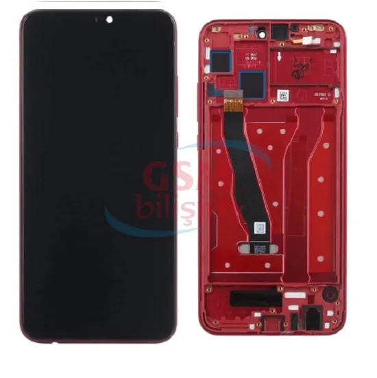 Huawei Honor 8x Lcd Ekran Kırmızı (Çıtalı)(Orijinal)(Servis)