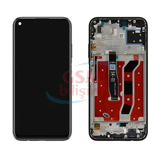 Huawei P40 Lite Lcd Ekran Yeşil (Çıtalı)(Orijinal)(Servis)