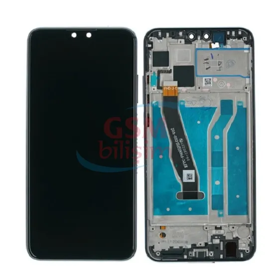 Huawei Y9 2019 Lcd Ekran Siyah (Çıtalı)(Orijinal)