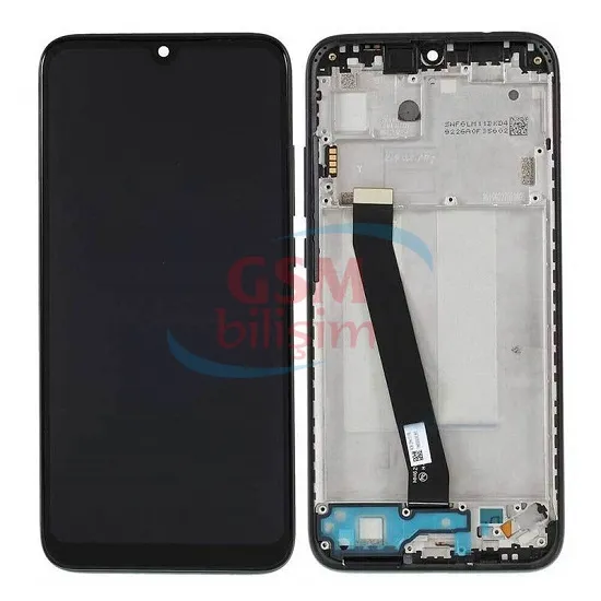 Xiaomi Redmi 7 Lcd Ekran Siyah (Çıtalı)(Orijinal)
