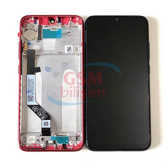 Xiaomi Redmi Note 7 Lcd Ekran Kırmızı (Çıtalı)(Orijinal)(Servis)