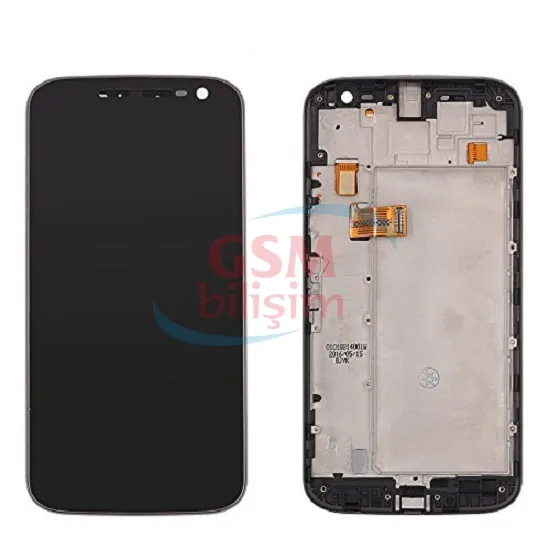 Motorola G4 Lcd Ekran Siyah (Çıtalı)(Orijinal)