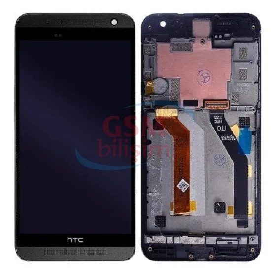 HTC E9 Lcd Ekran Siyah (Çıtalı)