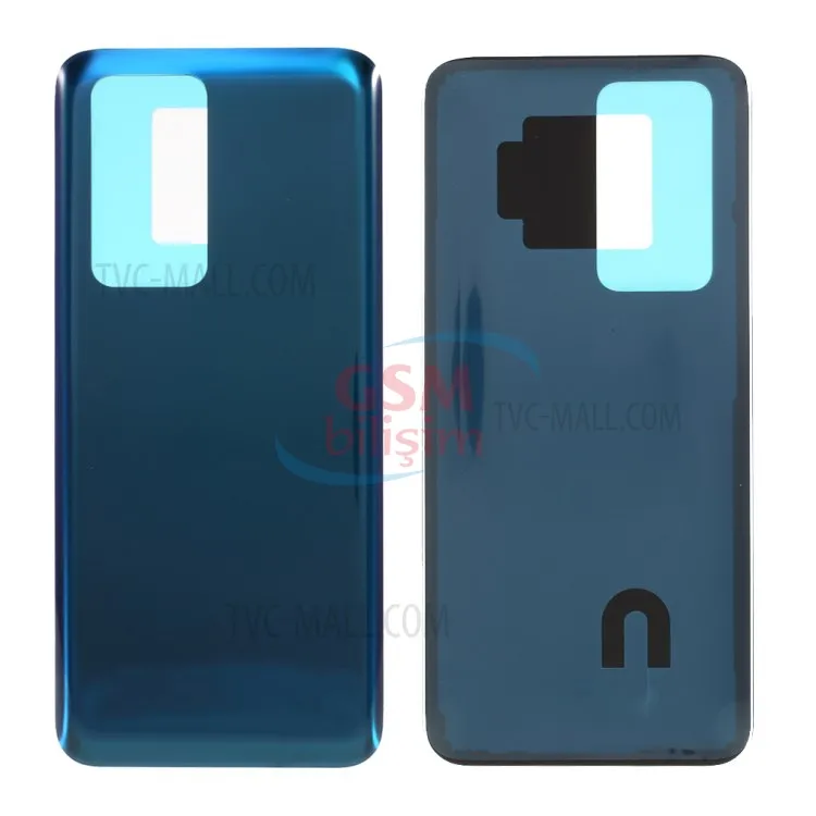 Huawei P40 Arka Kapak Batarya Kapağı Mavi