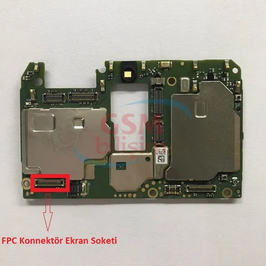 Huawei Mate 20 Lite FPC Konnektör Ekran Soketi (Anakart Üstündeki Soket)